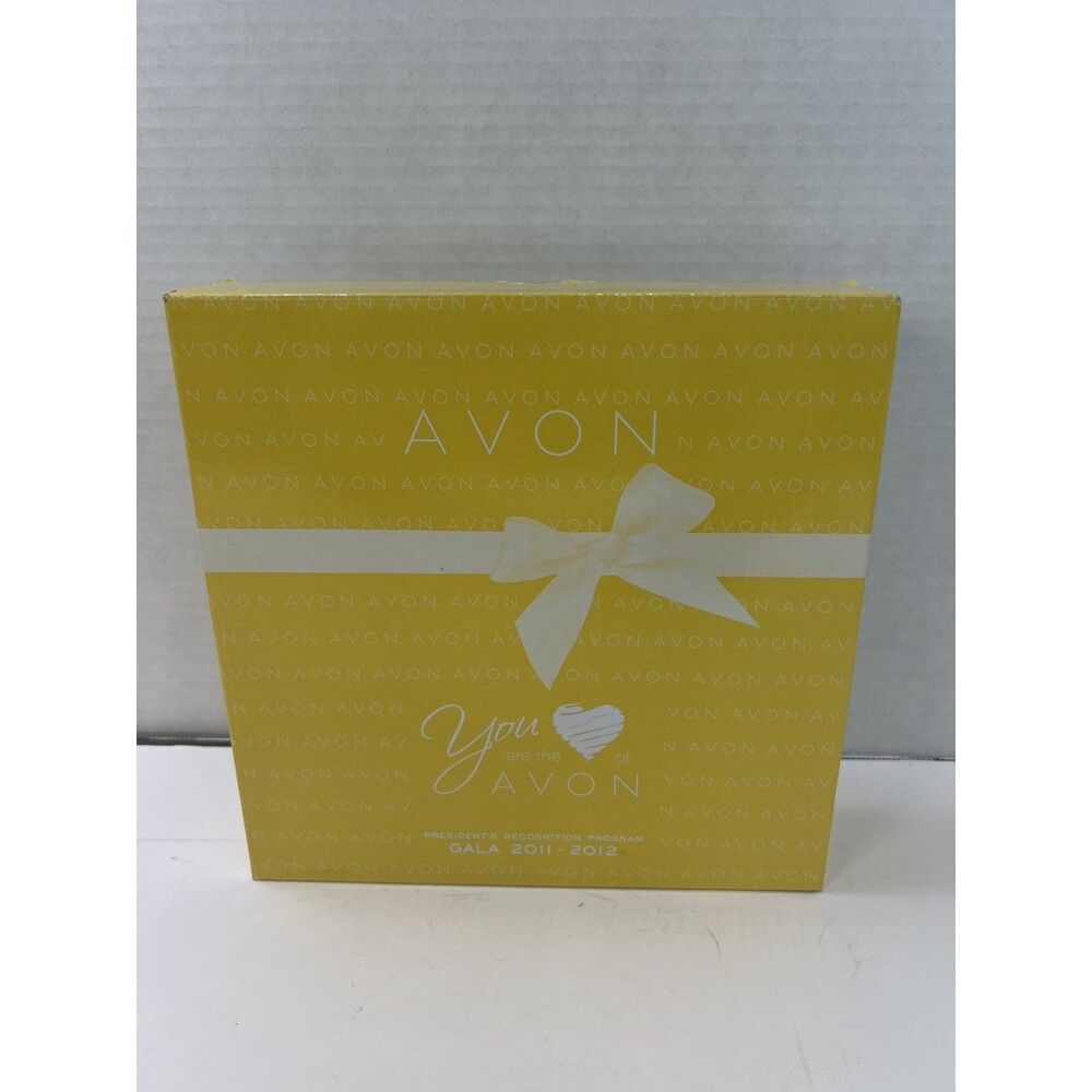 Avon President's Club Ceramic TRIVETS - Gala 2011-2012 NIB Set Of 2 Boho Retro